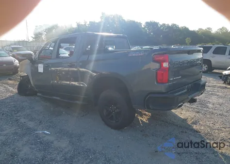 2020 Chevrolet Silverado 1500 4Wd Short Bed Lt Trail Boss из США, поврежденный, VIN 3GCPYFED8LG371011